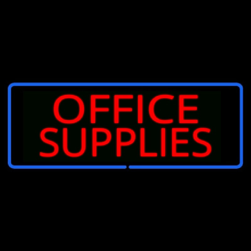 Office Supplies Neonreclame