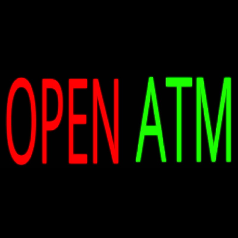 Open Atm 2 Neonreclame