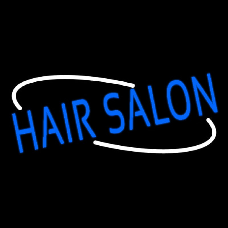 Oval Hair Salon Neonreclame