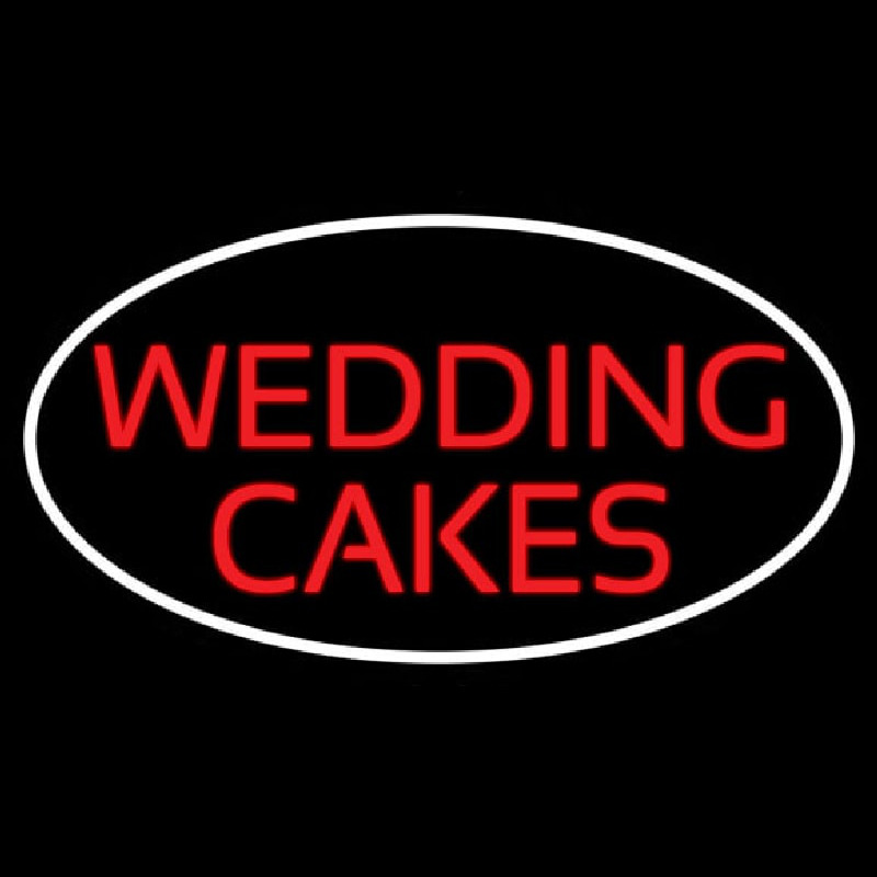 Oval Wedding Cakes Neonreclame