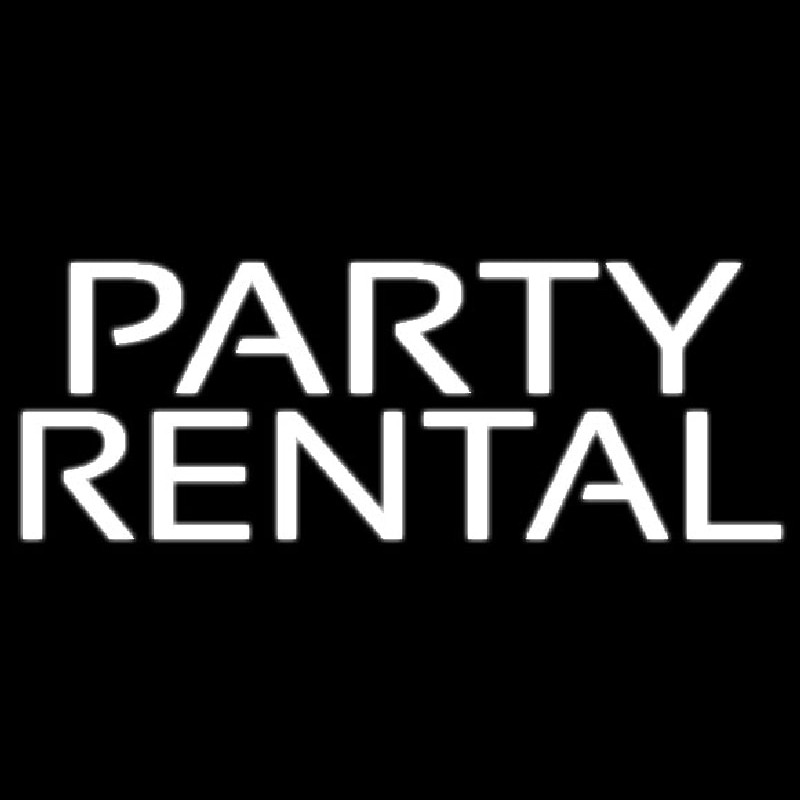 Party Rental 1 Neonreclame