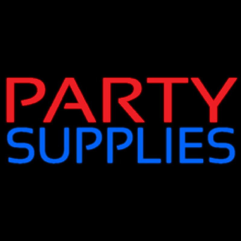 Party Supplies Neonreclame