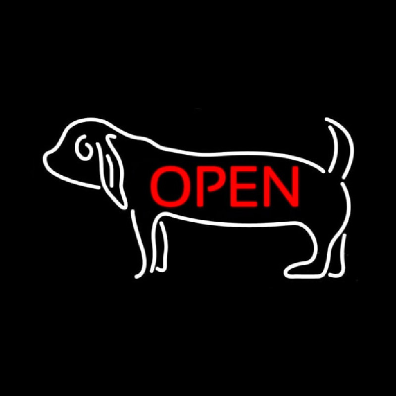 Pet Open 3 Neonreclame