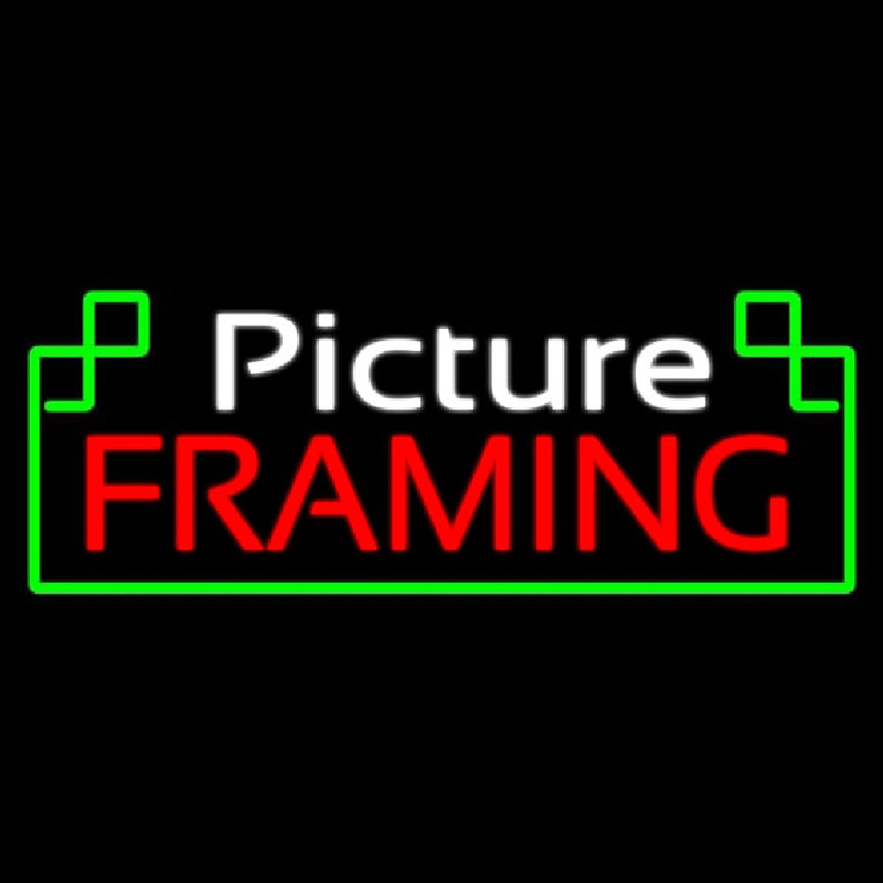 Picture Framing Neonreclame