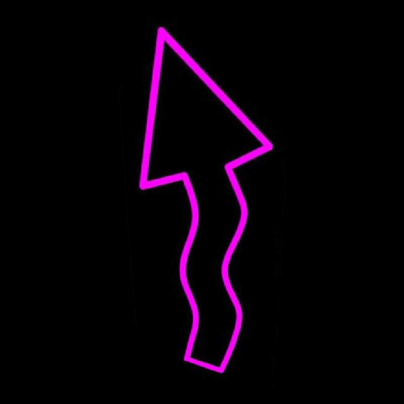 Pink Arrow Neonreclame