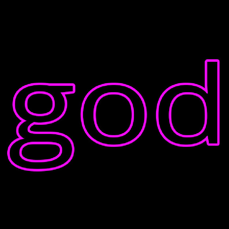 Pink God Neonreclame