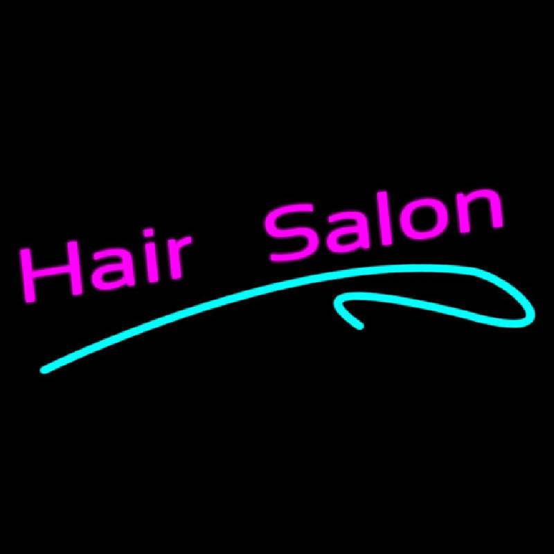 Pink Hair Salon Neonreclame