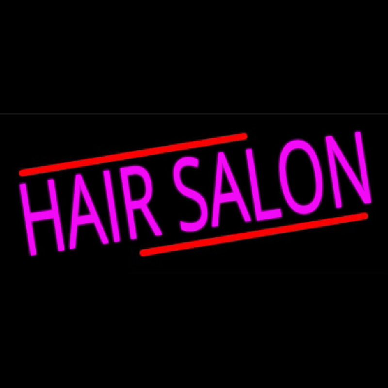 Pink Hair Salon Neonreclame