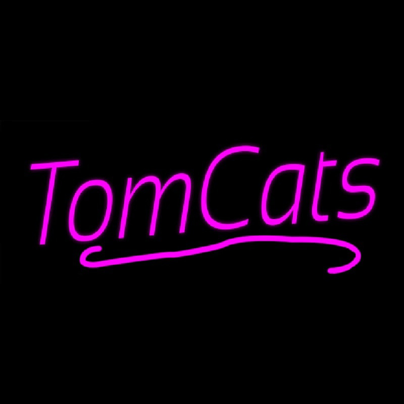 Pink Tom Cats Neonreclame