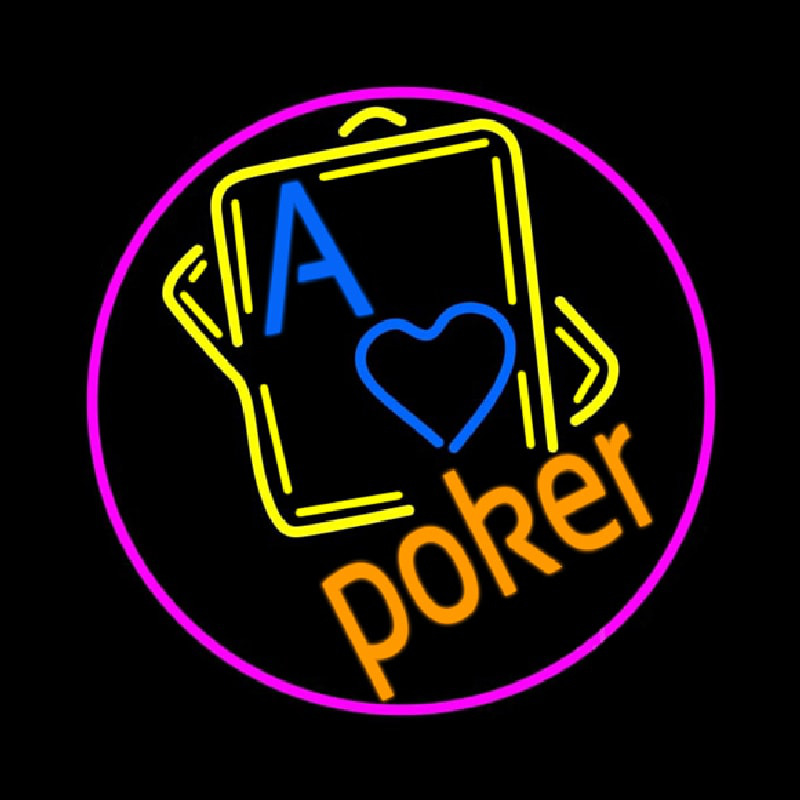 Poker 2 Neonreclame