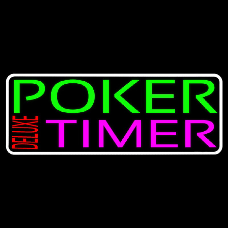 Poker Timer Delu e 2 Neonreclame