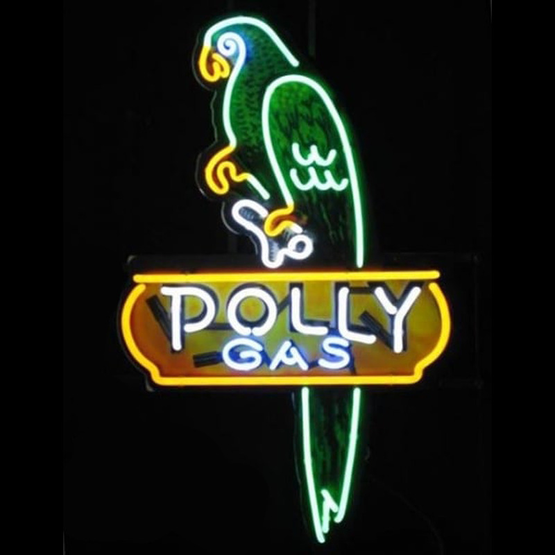 Polly Gas Neonreclame