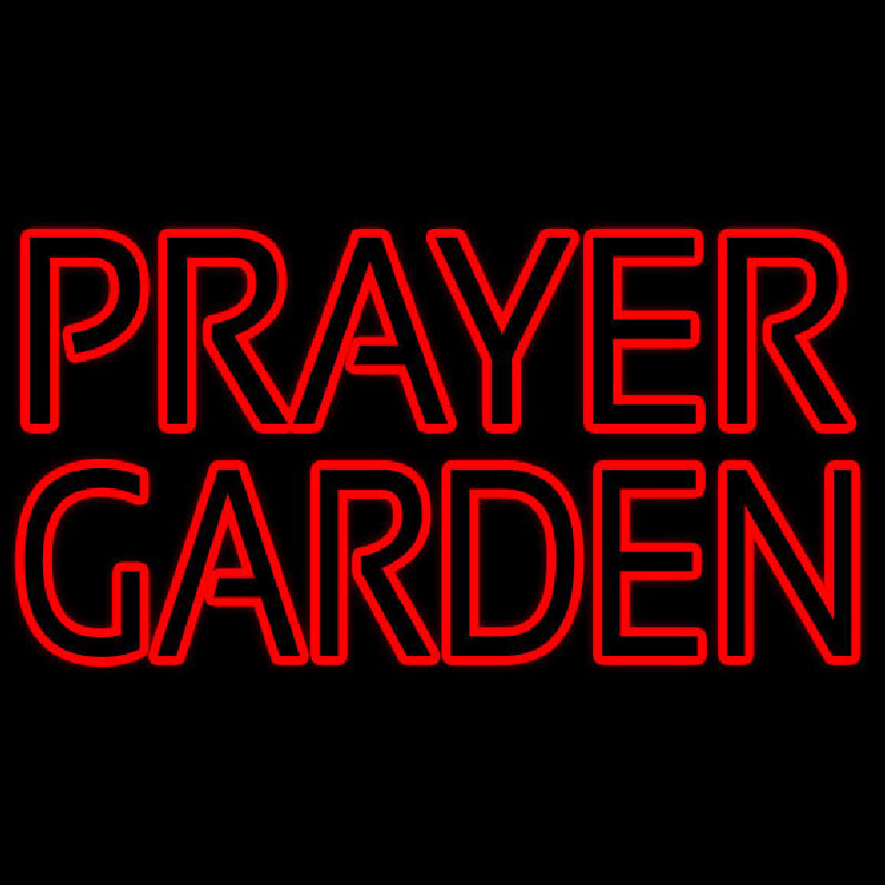 Prayer Garden Neonreclame