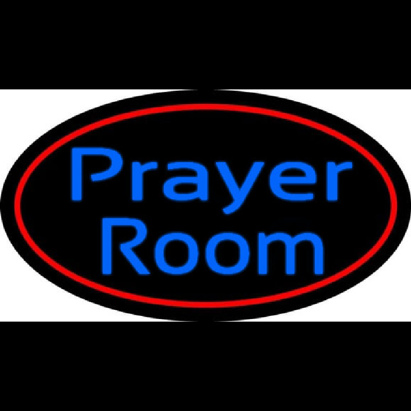 Prayer Room With Border Neonreclame