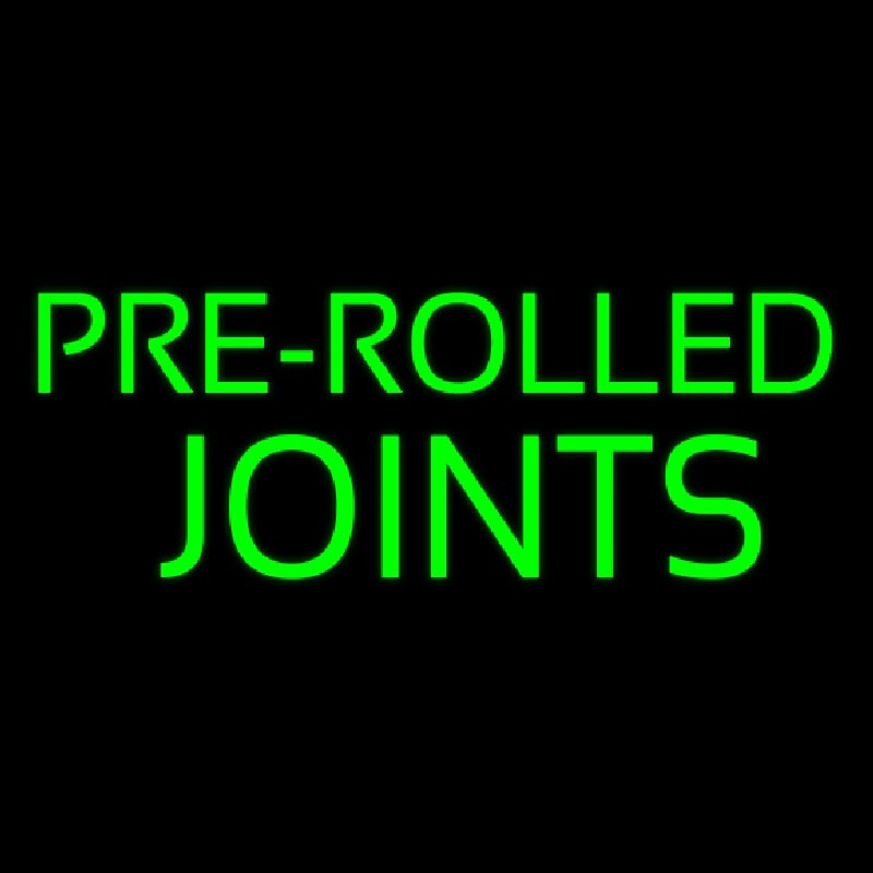 Pre Rolled Joints Neonreclame