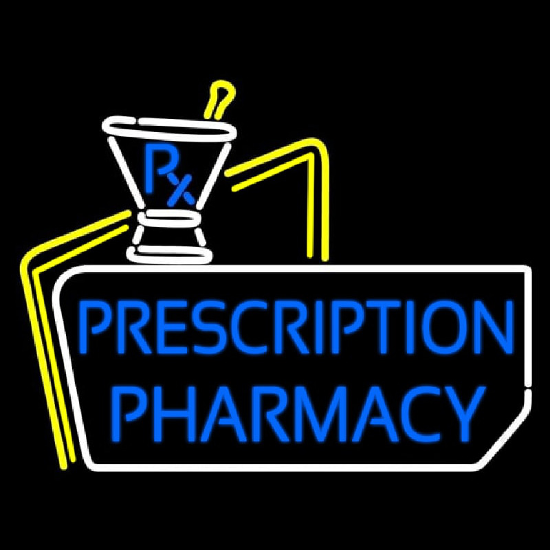 Prescription Pharmacy Neonreclame