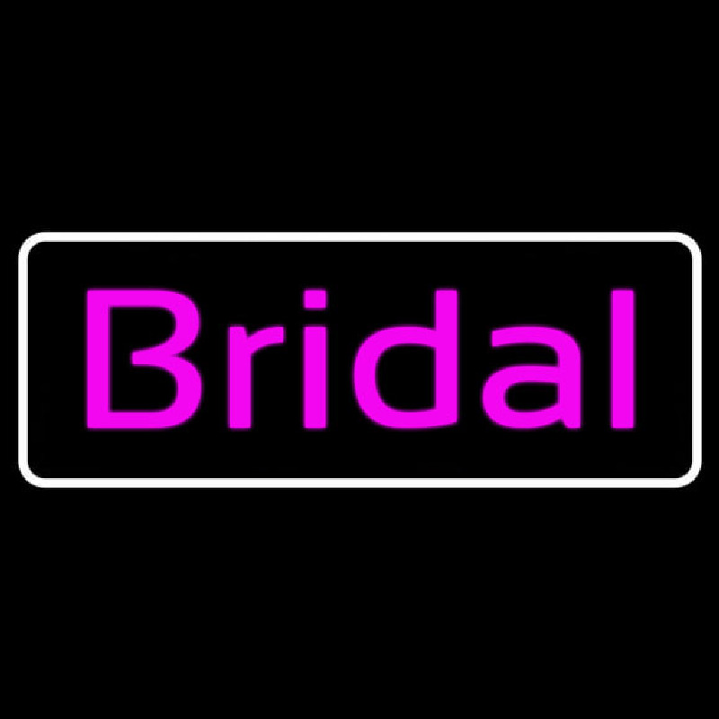 Purple Bridal Cursive Neonreclame