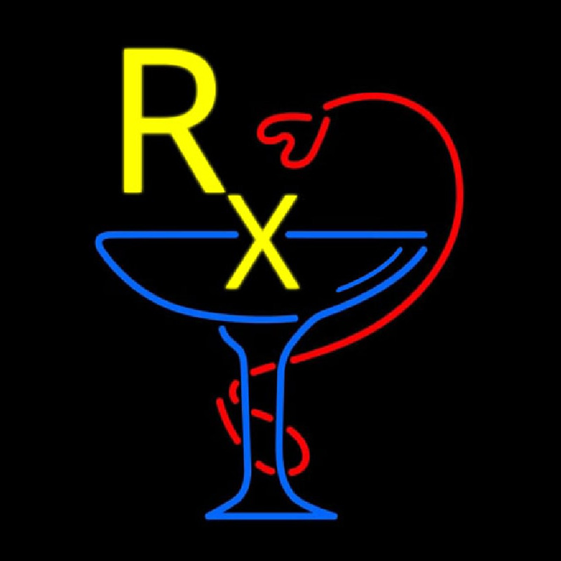 R  Martini Glass Neonreclame