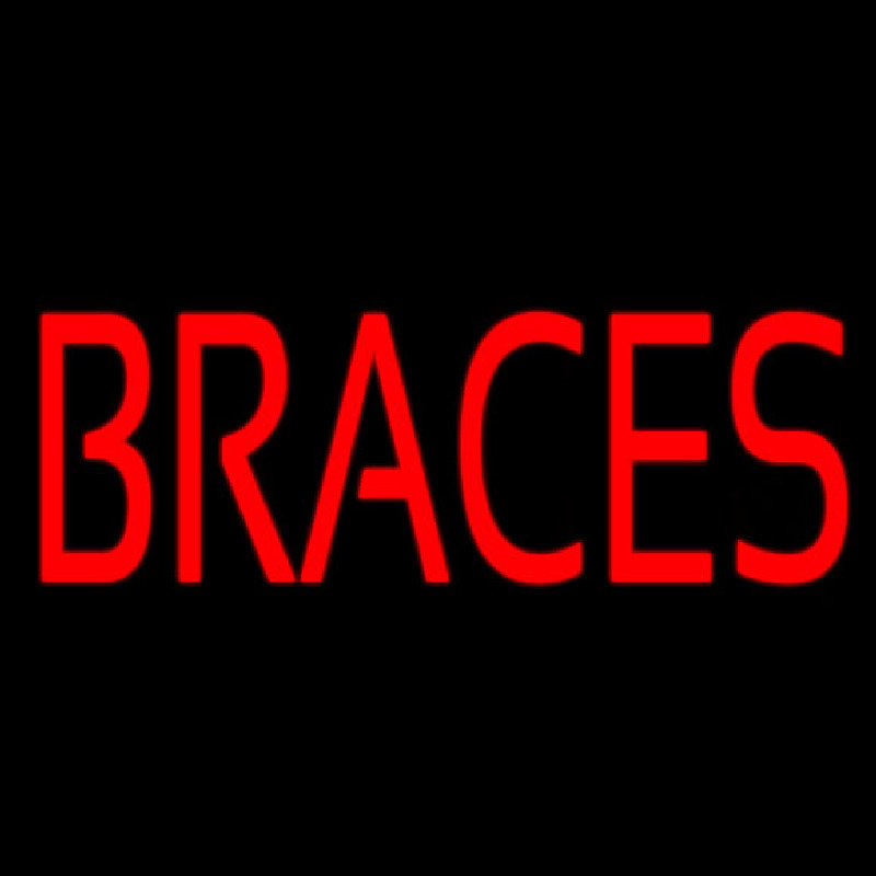 Red Braces Neonreclame