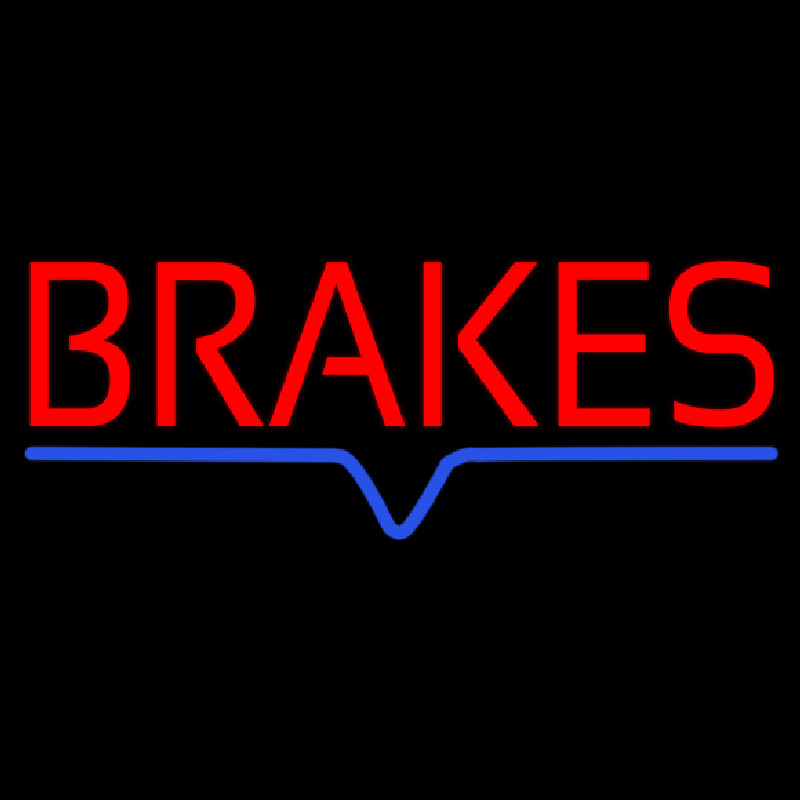 Red Brakes Neonreclame