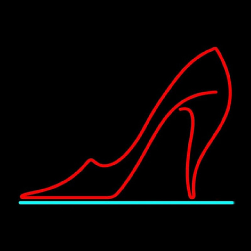 Red High Heel Neonreclame