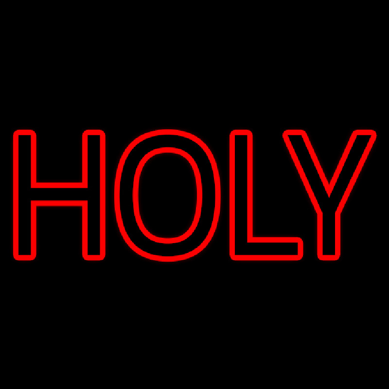 Red Holy Neonreclame