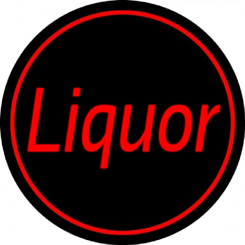 Red Liquor Neonreclame