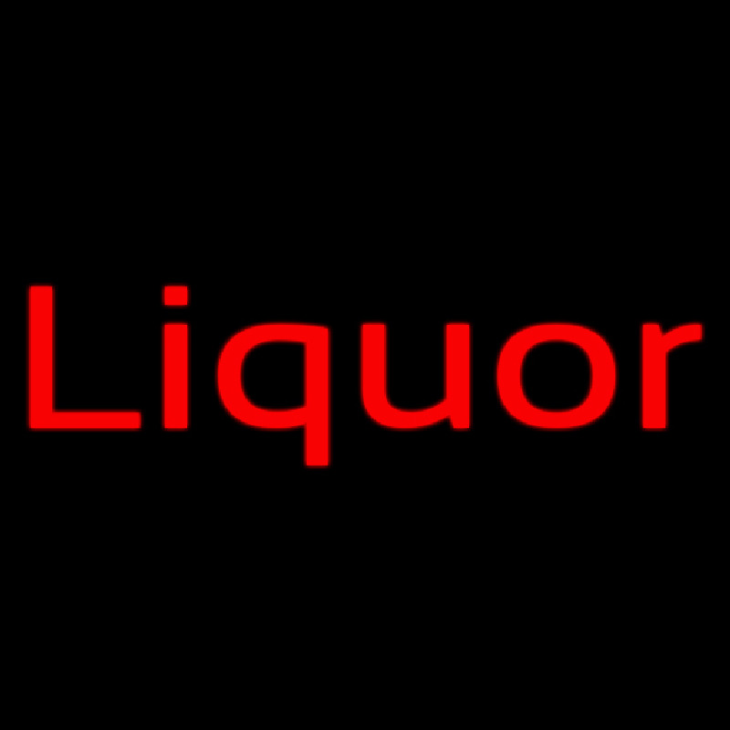 Red Liquor Neonreclame