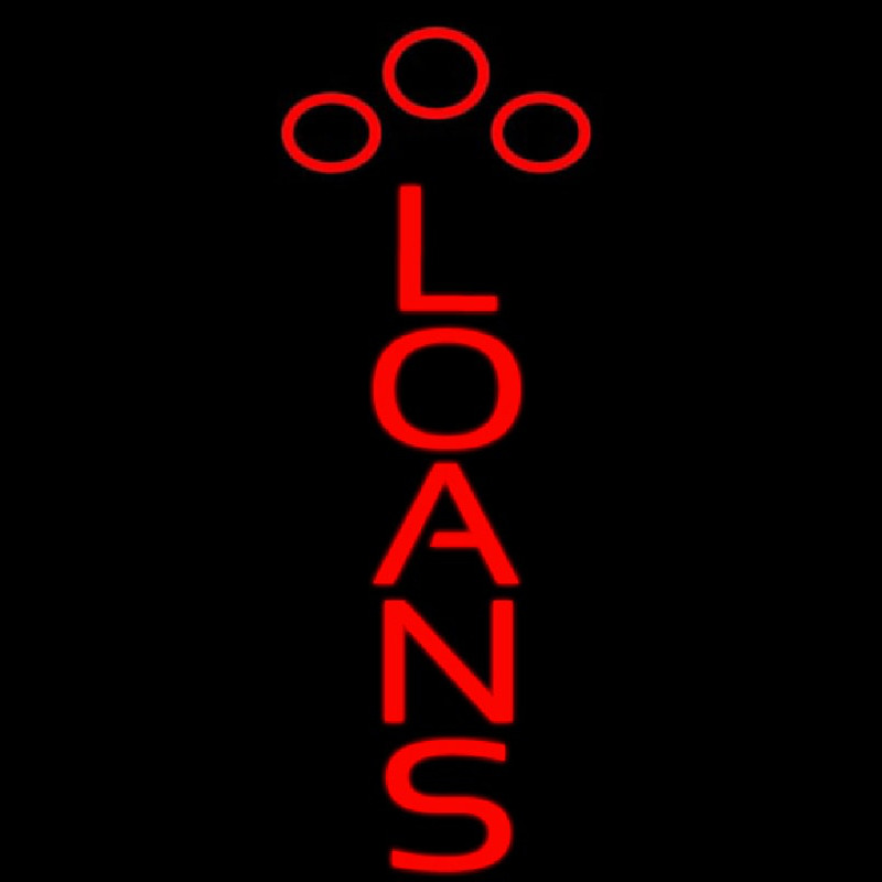 Red Loans Neonreclame