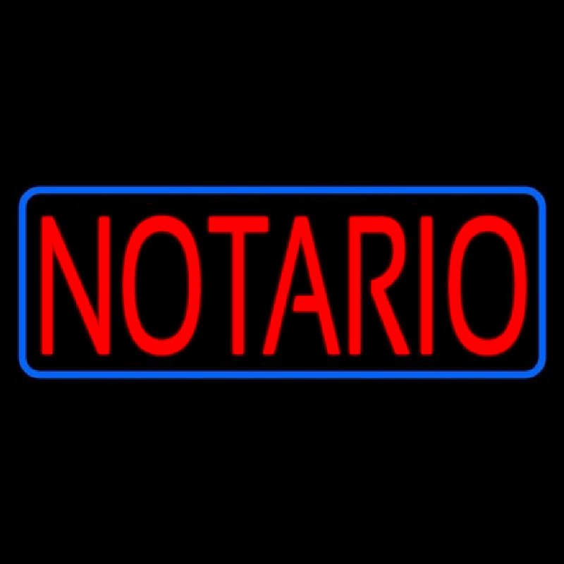 Red Notario Neonreclame