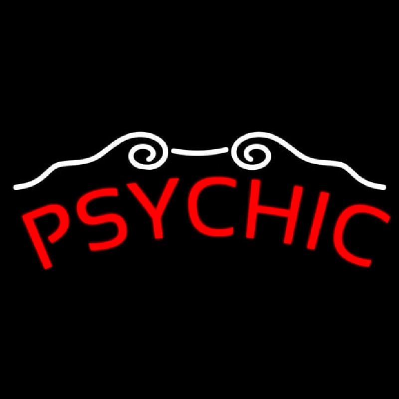 Red Psychic Neonreclame