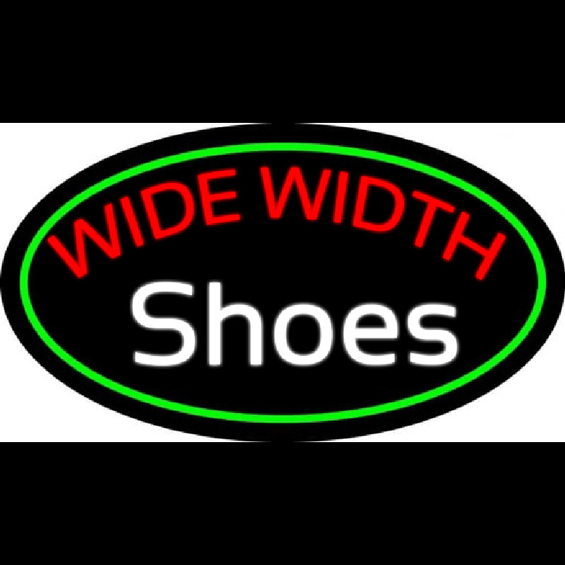 Red Wide Width White Shoes Neonreclame