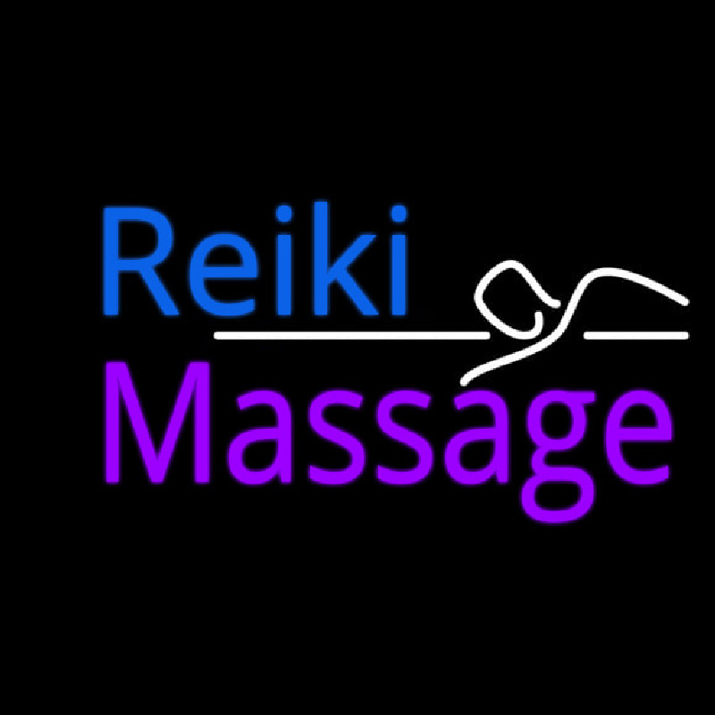 Reiki Massage Neonreclame