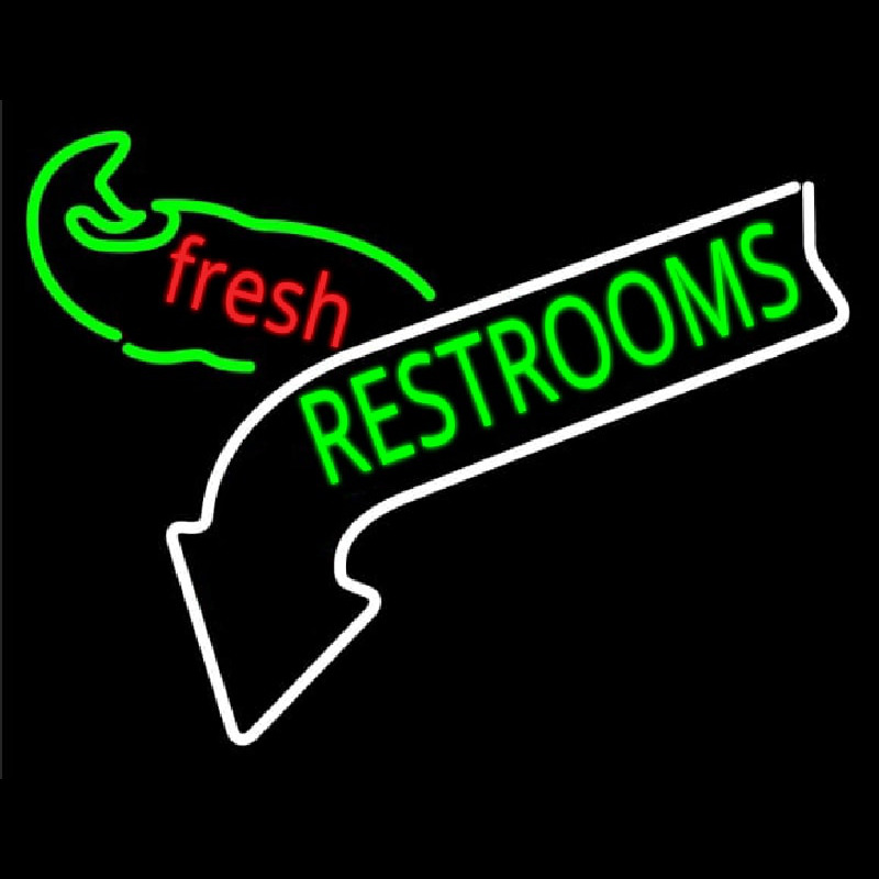 Restrooms Neonreclame