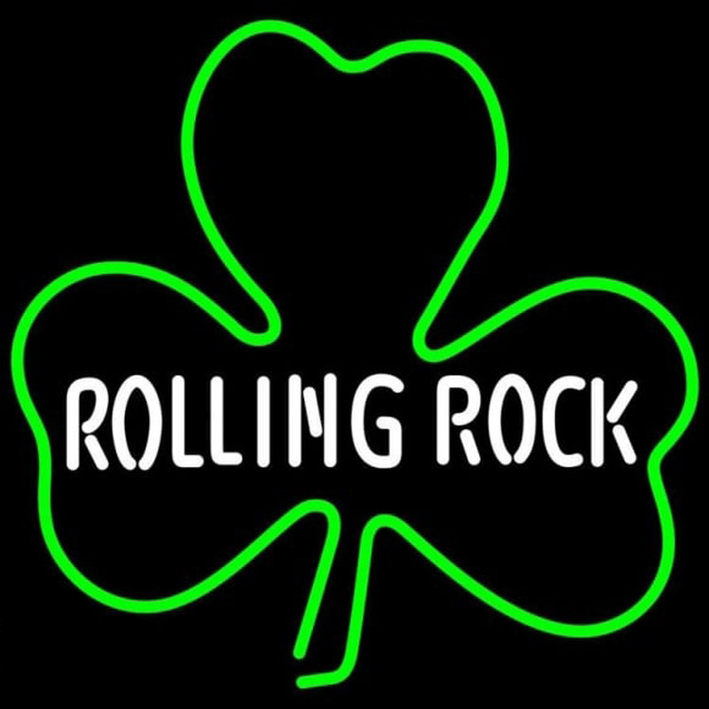 Rolling Tockgreen Clover Beer Sign Neonreclame