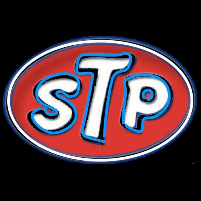 STP Oil Treatment Richard Petty 43 Neonreclame