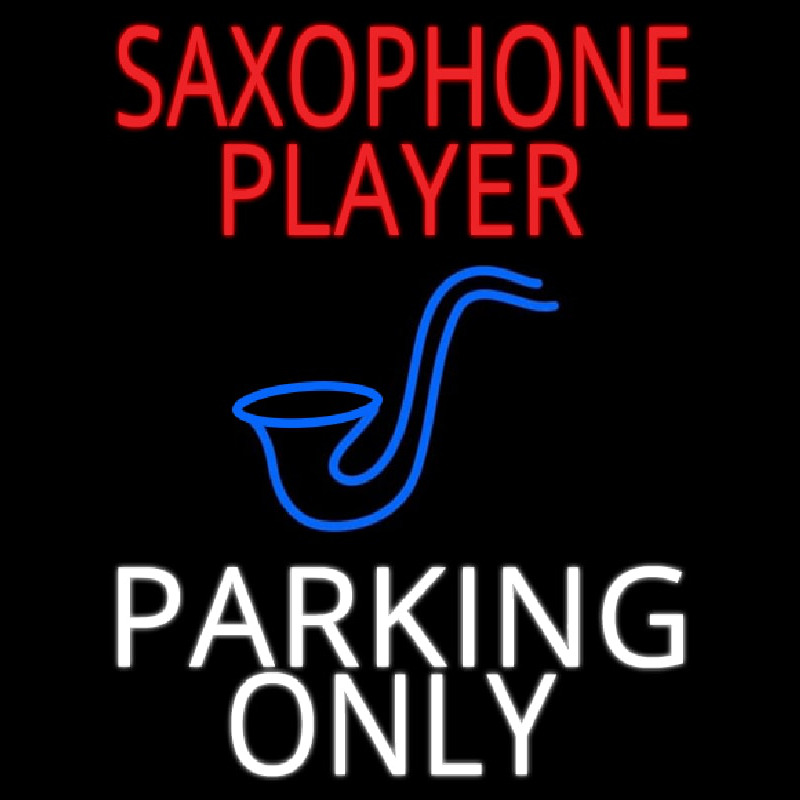 Sa ophone Player Parking Only 2 Neonreclame