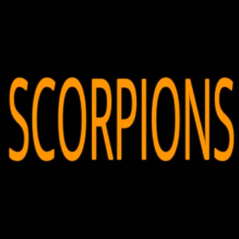 Scorpions Neonreclame