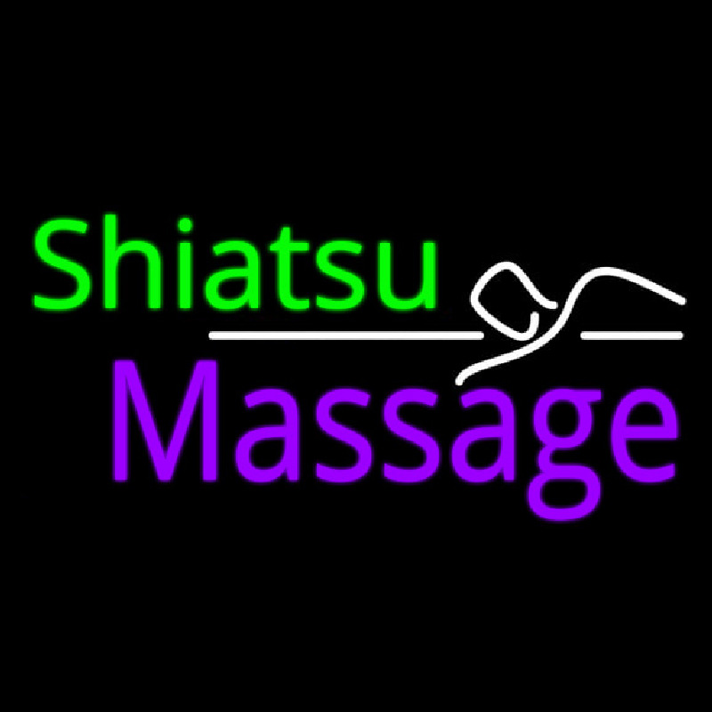 Shiatsu Massage Neonreclame