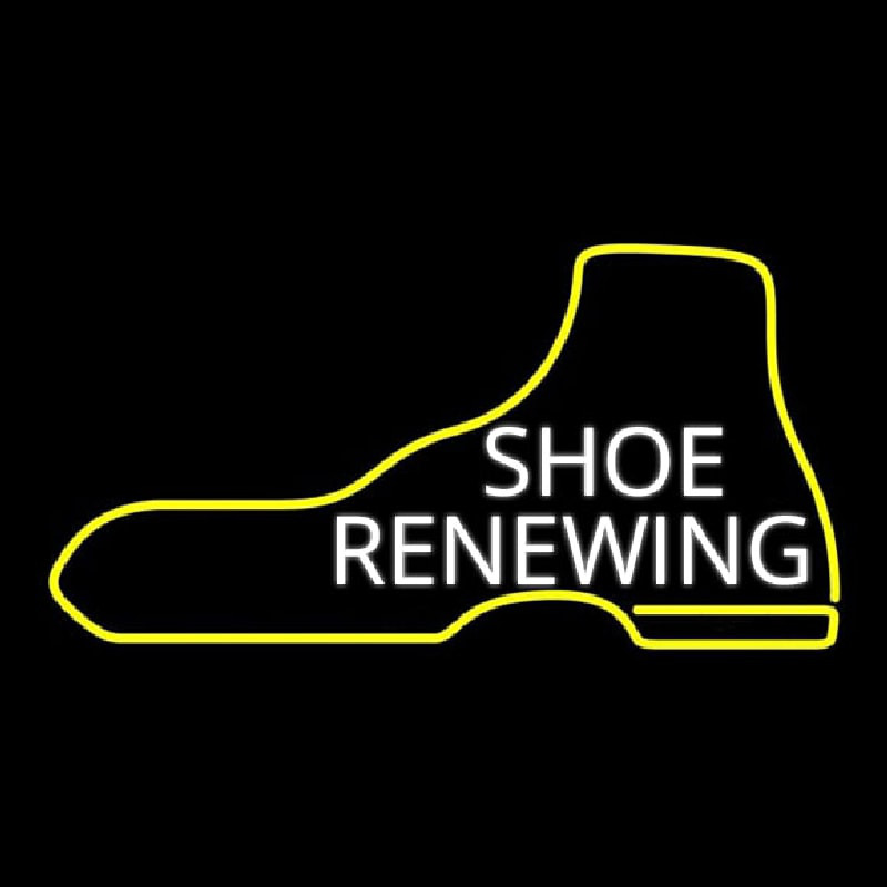 Shoe Renewing Neonreclame