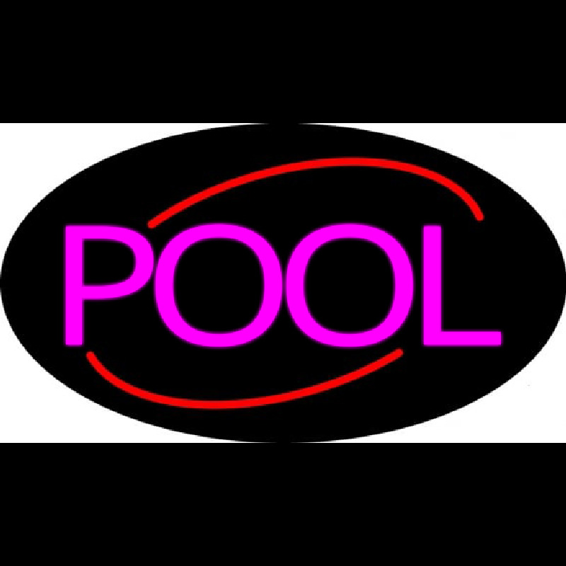 Simple Pool Neonreclame