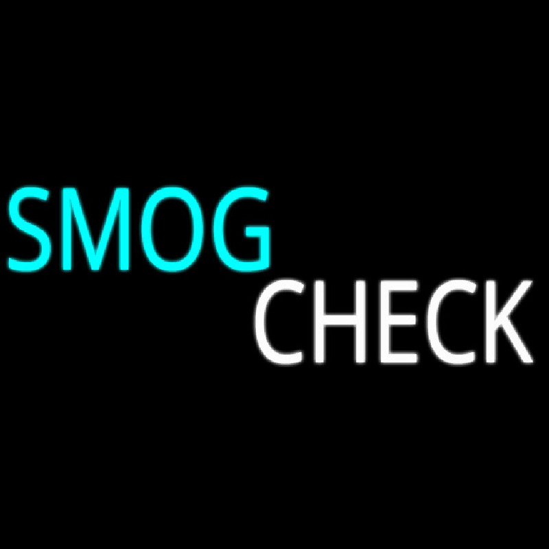 Smog Check Neonreclame