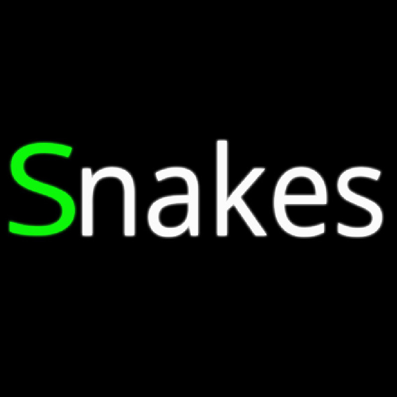 Snakes Neonreclame