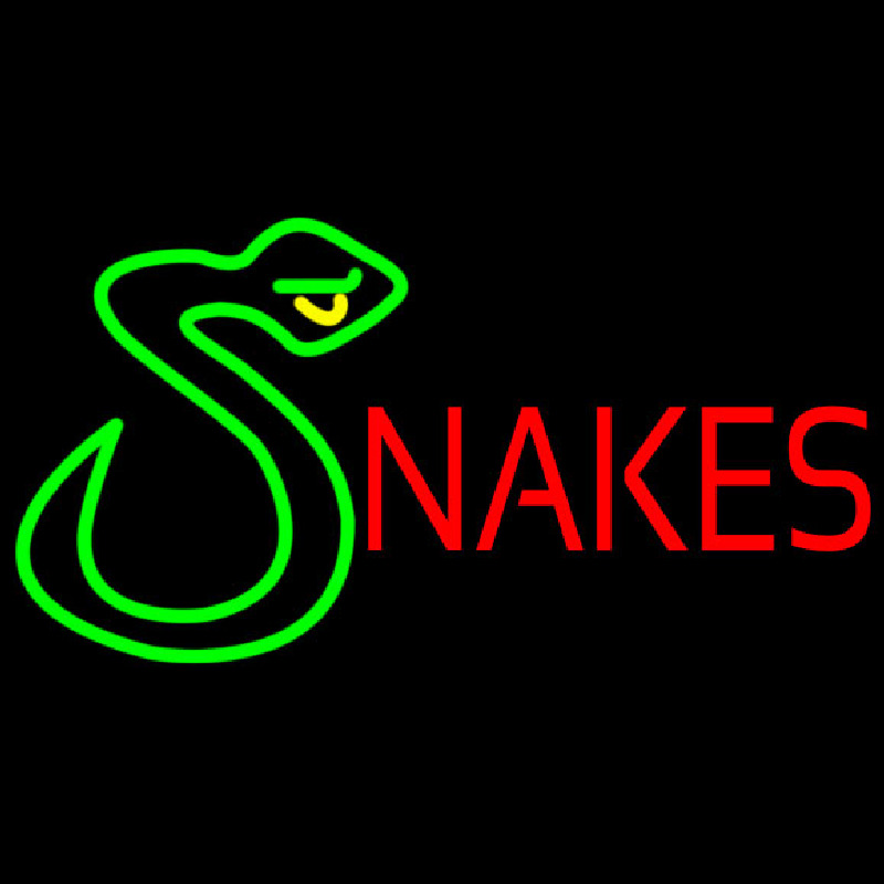 Snakes With Logo Neonreclame