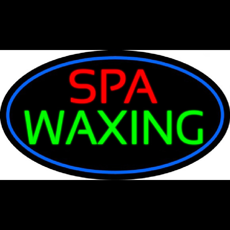 Spa Wa ing Neonreclame