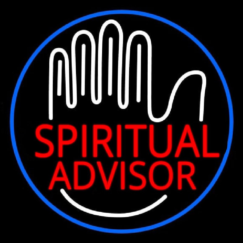 Spiritual Advisor Neonreclame