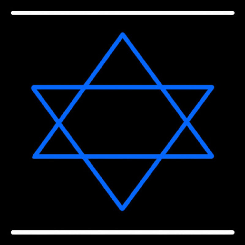 Star Of David Neonreclame