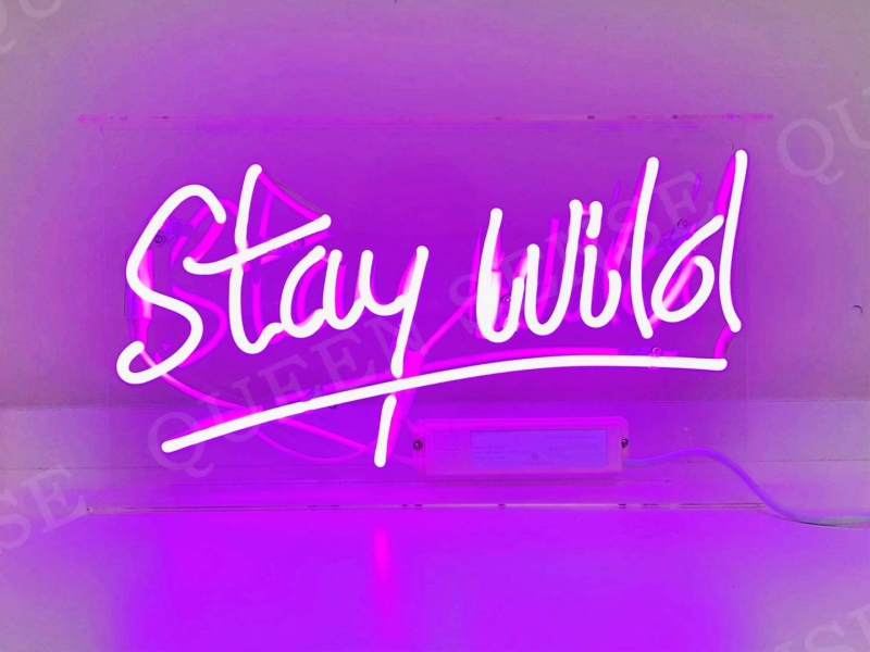 Stay Wild Neonreclame