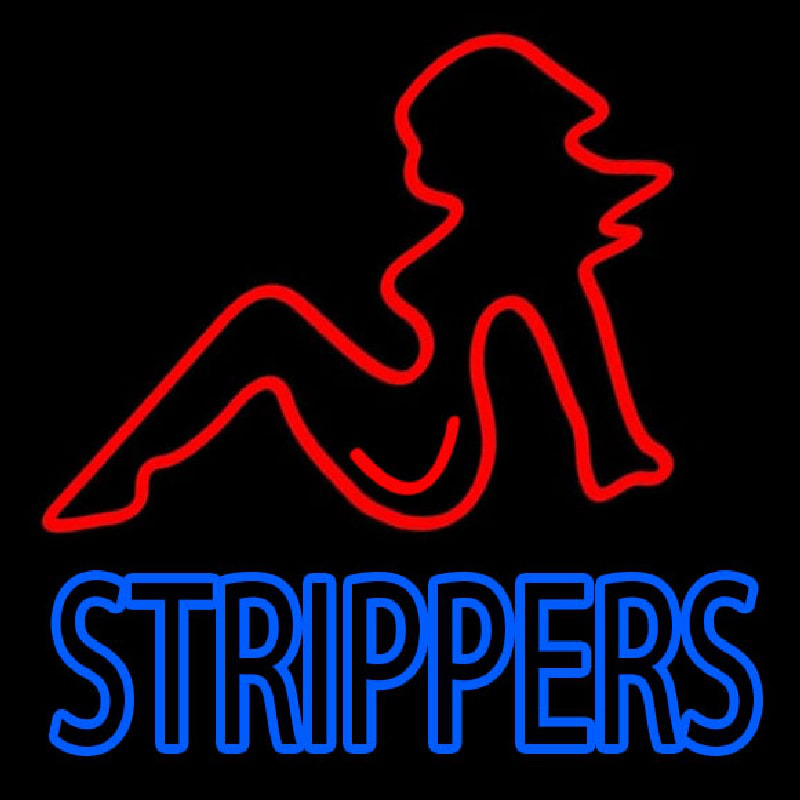 Strippers Neonreclame