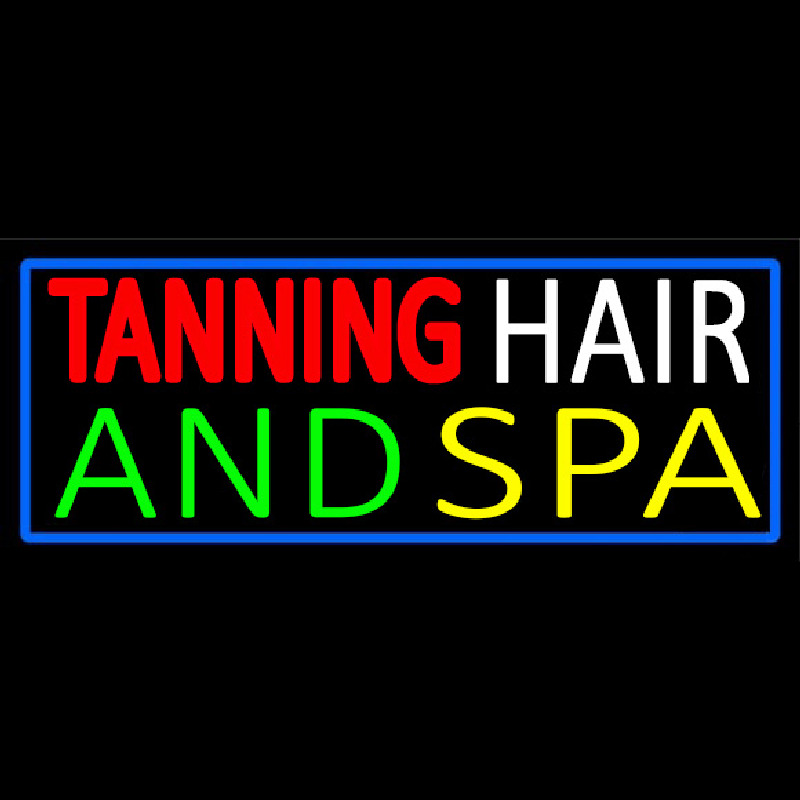 Tanning Hair And Spa Neonreclame